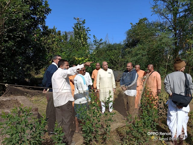 Visit of Shri. Hrishikesh Mafatlal to Agrobiodiversity Conservation Programme